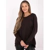 Relevance Džemperis moterim-RV-BL-5850.11X-ciemny ruda
