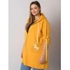 Relevance Megztinis-RV-BL-6795.84-tamsiai geltonas