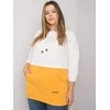 Relevance Megztinis-RV-BL-6845.51P-baltas-geltonas