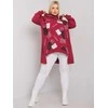 Relevance Megztinis-RV-BL-7217.79P-bordo