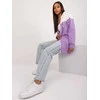 Relevance Megztinis-RV-BL-8159.16X-Šviesiai violetinis