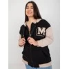 Relevance Megztinis-RV-BL-8272.85-juodas-smėlio spalvos