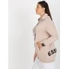 Relevance Megztinis-RV-BL-8277.28-smėlio spalvos