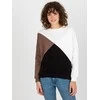 Relevance Megztinis-RV-BL-8463.41P-baltas-juodas