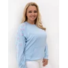 Relevance Bluza-RV-BL-A1210.98-šviesiai mėlyna