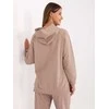 Relevance Bluza-RV-BL-A168.18-ciemny bezowy