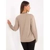 Relevance Bluza-RV-BL-A929.00-smėlio spalva