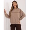 Relevance Bluza-RV-BL-A940.60-ciemny bezowy