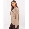Relevance Bluza-RV-BL-A941.58-ciemny bezowy