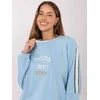 Relevance Bluza-RV-BL-A942.62-šviesiai mėlyna
