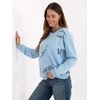Relevance Bluza-RV-BL-A968.00-šviesiai mėlyna