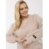 Relevance Bluza-RV-BZ-A599.82-smėlio spalva