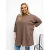 Relevance Bluzka-RV-BZ-A1076.00-ciemny bezowy