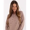 Relevance Bluzka-RV-BZ-A876.52-ciemny bezowy