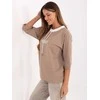 Relevance Bluzka-RV-BZ-A892.00-ciemny bezowy