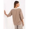 Relevance Bluzka-RV-BZ-A892.00-ciemny bezowy