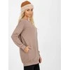 Relevance Megztinis-RV-BL-8310.60-tamsiai smėlio spalvos