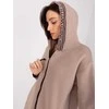 Relevance Megztinis-RV-BL-9225.96P-tamsiai smėlio spalvos
