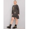 Relevance Suknelė-RV-SK-7178.44-tamsi chaki