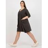 Relevance Suknelė-RV-SK-8529.37P-tamsi chaki