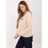 Relevance Sweter-RV-SW-A1025.80-smėlio spalva