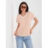 Relevance T-shirt-RV-TS-A1124.90-oranžinė