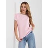 Relevance T-shirt-RV-TS-A1125.85-balta ir-rožinis