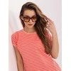 Relevance T-shirt-RV-TS-A1125.85-brzoskwiniowy