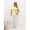 Relevance T-shirt-RV-TS-A1323.27P-jasny geltona