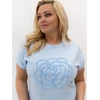 Relevance T-shirt-RV-TS-A1323.27P-šviesiai mėlyna