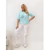 Relevance T-shirt-RV-TS-A1331.29P-mietowy