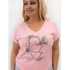 Relevance T-shirt-RV-TS-A1385.09P-jasny rožinis