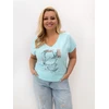 Relevance T-shirt-RV-TS-A1385.09P-mietowy