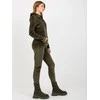 Relevance Veliūrinis treningas moterims RV-KMPL-6087-2.31X-khaki