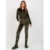 Relevance Veliūrinis treningas moterims RV-KMPL-6087-2.31X-khaki