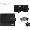 Rovicky Portfel skórzany PC-107L-BAR-2526 Juodas