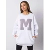 Rue Paris Megztinis-DS-BL-1123.18-baltas