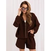 Rue Paris Bluza-IT-BL-10362.24-ciemny ruda