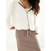 Rue Paris Bluza-IT-BL-10362.24-ecru