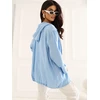 Rue Paris Bluza-IT-BL-10362.24-šviesiai mėlyna