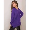Rue Paris Džemperis moterimRV-BL-5850.11X-ciemny violetinė
