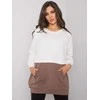 Rue Paris Megztinis-RV-BL-7197.89P-balta-ruda