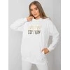 Rue Paris Megztinis-RV-BL-7211.24P-baltas