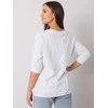 Rue Paris Megztinis-RV-BL-7328.19-baltas
