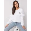 Rue Paris Megztinis-RV-BL-7329.99-baltas