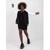 Rue Paris Megztinis-RV-BL-7351.28X-juodai baltas