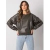 Rue Paris Megztinis-RV-BL-7352.52-tamsus chaki