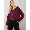 Rue Paris Megztinis-RV-BL-7366.31-bordo
