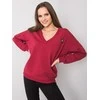 Rue Paris Megztinis-RV-BL-7370.78P-bordo