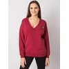 Rue Paris Megztinis-RV-BL-7370.78P-bordo
